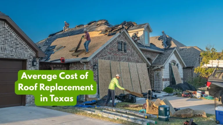 Average Cost of Roof Replacement in Texas