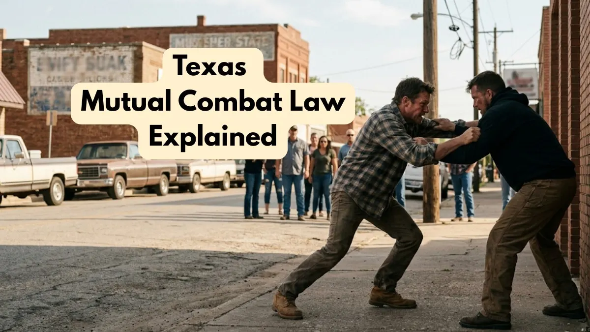 Texas Mutual Combat Law Explained